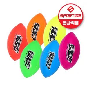 스포타임 프리미엄 폼볼 럭비공 세트 (6색 1세트) 킥런볼 발야구공 말랑 푹신