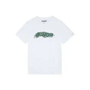 여성 퓨처 로고 릴렉스핏 반팔 티셔츠 화이트 T3887-151