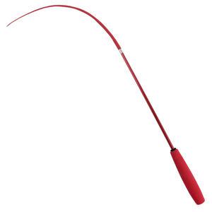 포우즈라이프 고양이 쥐꼬리 2단 롱테일 낚시대 장난감 - 레드