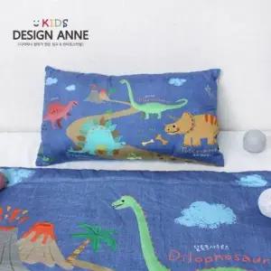 디자인엔 키즈 디자인엔 알러지케어 해피다이노 아동솜베개30*50