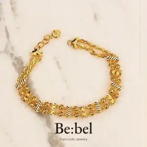 순금팔찌 18.75g 24k 체인B 비벨 다섯돈 5돈