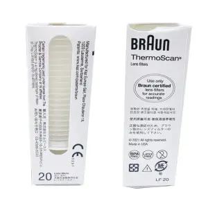 브라운 귀체온계 기본 필터 20개입 아기 신생아