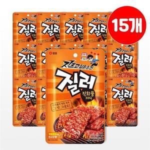 샘표 질러 육포 직화풍 BBQ 30g x 15개