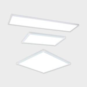 엘스토리몰 LED 면조명 평판등 직하형 플리커프리 무타공 주백색 주광색 사무실 거실 안방 조명