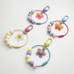 스마일꽃 키링만들기 1인용 백참 가방고리만들기 열쇠고리 악세사리만들기