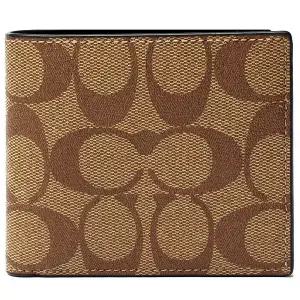 [코치] 시그니처 ID 빌폴더 반지갑 66551 QBTN2