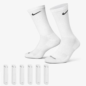 나이키 6P 양말 SX6897-100 에브리데이 플러스 쿠션 트레이닝 크루 삭스