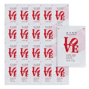 [댕기머리] 서린 일회용 러브젤 마사지젤 파우치 4G 총1000개입