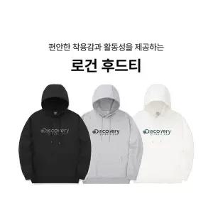 갤러리아 [24F] 디스커버리 공용 로건 후드티 DXHD31044