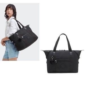 [갤러리아] [키플링] 블랙 입고 대용량 여행용 토트백 트래블백 아트 M (KOCBR01 BK/N_)