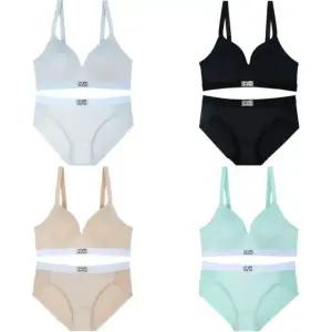 [롯데백화점]예스 무결점 올데이브라 팬티세트 4칼라 YSWBA241YSWPA241-4