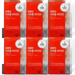 하루틴 리포좀 비타민C 1100mg x 30정 6박스