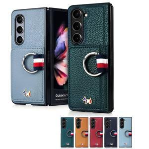 갤럭시 Z폴드6 Z폴드 5 4 3 케이스 정품 아가타 베이스 카드수납 고리형 부드러운 고급 오플원단