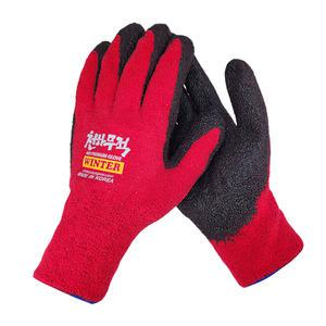 와이리빙 천하무적 윈터 장갑 레드 S 10P