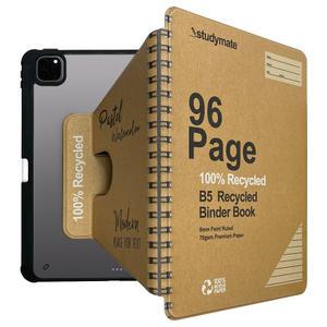 아이패드 호환 프로 7세대 13 12.9 11 A16 에어7 6세대 5 4 3 애플 펜슬 수납 커버 360도 회전 가로 세로 거치 스프링 노트 자동 온오프 스터디 메이트 케이스 M2 M3 M4 M5 10.9 10.5 10.2 9세대 8 7 마이스터디