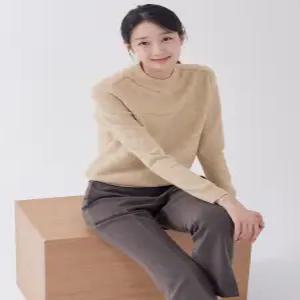 [지센] 피어로즈 스팽글 반넥 니트 풀오버 LFKTOB91_IV