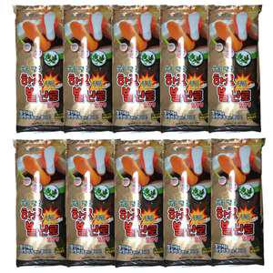 일양약품 쑥을담은 하루종일 발난로 깔창형(2매X5세트)X10개/붙이는 발난로 발바닥 핫팩 하루온 하루온팩