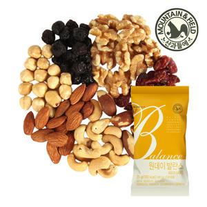 [산과들에] 하루견과 원데이발란스골드 30봉 낱봉 / 견과 견과류 간식