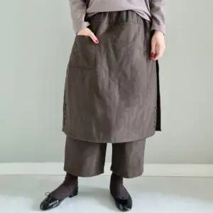 아라 기모 본딩 랩바지  마담 미시 중년 여성 빅사이즈 40대 50대