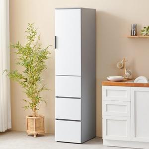 [아이앤][착불]아이앤 프레아 냉장고형 팬트리장 틈새 수납장 DO