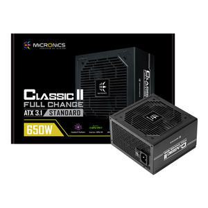 :마이크로닉스 Classic II 풀체인지 650W 80PLUS 스탠다드 ATX3.1 파워서플라이