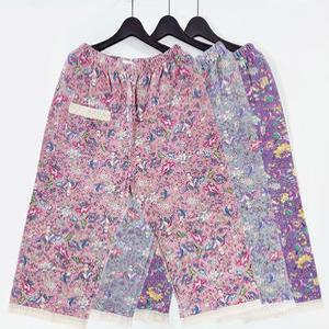 허니마마 꿈나라 기모 엄마 잠옷바지 파자마 홈웨어 할머니 꽃무늬 겨울 옷 실내복 요양원