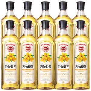 사조 해표 카놀라유 900ml x 10개 / 식용유 유지류 오일 기름