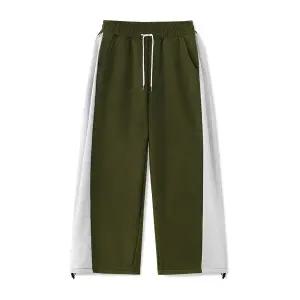 [엠엔씨][MNC] 양털기모 와이드핏 배색스트링바지 (MDIP763JO)