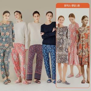 [라페어](모바일)라페어 수딩웜 라운지웨어 풀패키지(셋업1세트+팬츠3종+원피스1종)