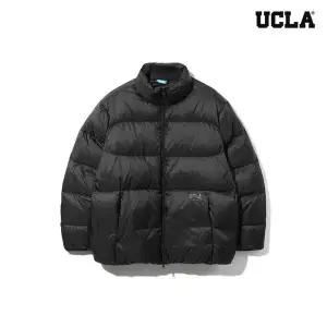 갤러리아 [UCLA] 블랙 남녀공용 마이크로 립스탑 숏푸퍼 UABDO80_39