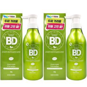 TS 티에스 BD 샴푸 500g x2개 비듬샴푸