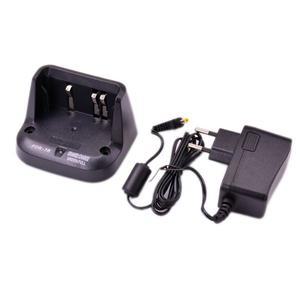 HAM 라디오 데스크탑 충전기 트레이 및 AC 플매트 카펫 러그 어댑터 Yaesu VX5R VX6R VX7R 워키토키 전원