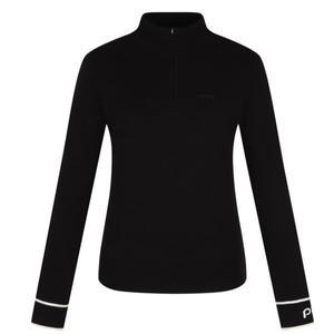 [핑]골프 여성 방풍 반집업 긴팔 니트 121D3SR951-BK_BP