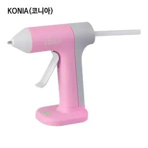 코니아 무선 글루건 충전 미니 글루건총 JL-246 핑크