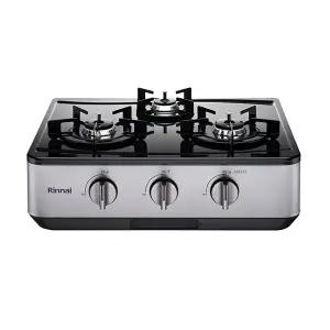 [린나이]가스레인지 3구 실버 RT-6520I