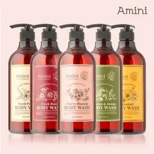 아미니 플라워테라피 바디워시 1000ml 3개