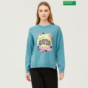 [베네통] 원포인트 라운드넥 니트 BAKP10411_P387217558