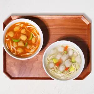 [강원도별미]강원도 감자옹심이4팩+장칼국수4팩