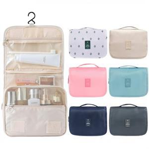 여행용 멀티 파우치 투명 방수 메쉬 포켓 고리형