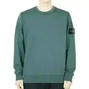 디몬트 스톤 남성 와펜 패치 코튼 플리스 맨투맨(그린) K1S15 6100044 S0051 V0053