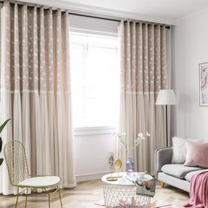 [지나송]하일스 아일렛 암막커튼(540x230)(봉+설치부속)