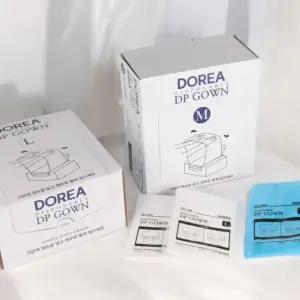 일회용 CPE 비닐가운 1매 개별포장 앞치마 김장 요양병원 병역복 청소 위생복