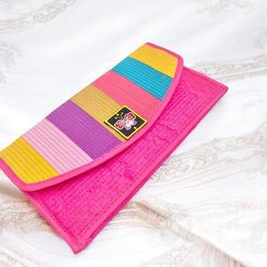 전통  지갑 답례품 카드 누비 색동 통장 장지갑