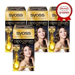 갤러리아 사이오스 올레오크림 새치염색약 2-A 소프트애쉬 x 4개