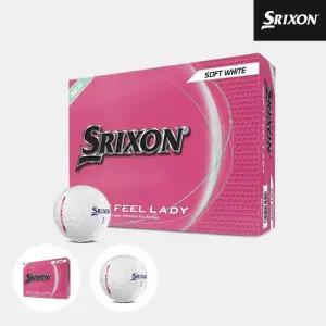 던롭코리아정품 스릭슨 소프트 필 레이디 8 골프볼[여성용][화이트][2피스/...