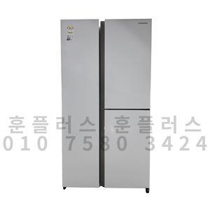 중고 냉장고 삼성 화이트 3도어 쇼케이스 양문냉장고 846L