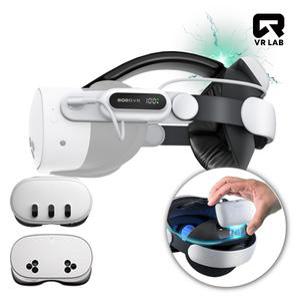 VR연구소 메타퀘스트3/3S E3PRO 엘리트 배터리 스트랩 메타공식인증 스트랩 오큘러스 악세사리 BOBOVR