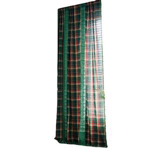 북유럽 체크 무늬 커튼 암막 거실용 천 식당 모던 중문 작은 거실 침실용 커스텀