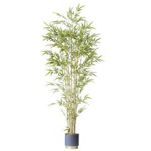 인조 대나무 조화 인테리어 조화나무 울타리 식물 50cm 정원 일식집