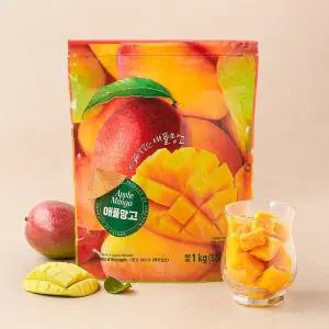 베트남산 냉동 애플망고 1kg 봉